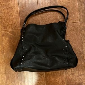 Coach black hobo bag Halie